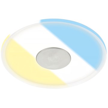 Briloner 7482019 - Plafonnier encastré LED pour salle de bains LED/14W/230V 3000/4000/6500K IP44 blanc