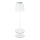 Briloner 7517016 - Lampe de table d'extérieur rechargeable CILANO LED RGBW dimmable, 3W/5V, IP44, 2000 mAh, blanche