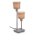 Briloner 7810-022 - Lampe de table TAUPE 2xE14/5,5W/230V