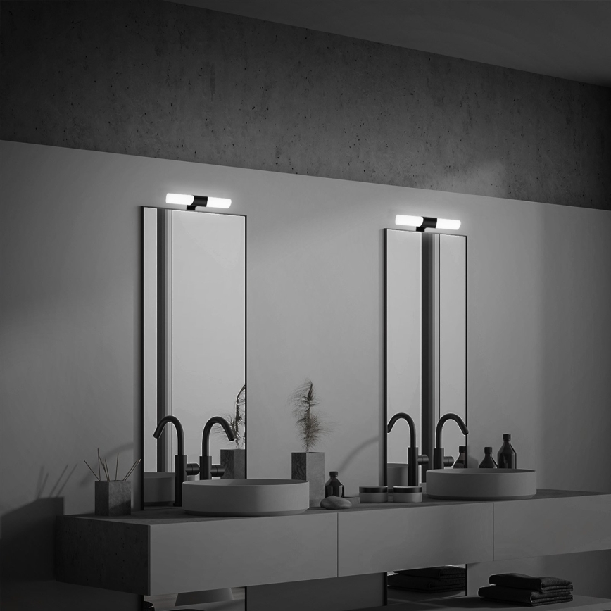 Briloner - Éclairage LED pour miroir de salle de bains LED/7W/230V 4000K IP44 32 cm noir