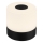 Briloner - Lampe de table d'extérieur LED tactile dimmable rechargeable LED/2W/5V 2700K IP44 1200 mAh noire