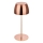 Briloner - Lampe de table d'extérieur tactile MINI, dimmable et rechargeable, LED/2,5W/5V IP44 1800 mAh, cuivrée