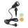Briloner - Lampe d'extérieur LED TERRA 1xGU10/3W/230V IP44 noire