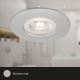 Briloner - LOT 3x Luminaire salle de bain à intensité variable LED/4,9W/230V IP44