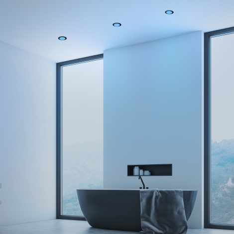 Briloner - LOT 3x Spot à intensité variable LED salle de bain LED