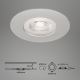Briloner- LOT 3x Spot encastrable de salle de bain LED LED/4,9W/230V IP44 argent