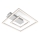 Briloner - Plafonnier LED FRAME LED/22W/230V 3000K 30x32 cm chrome mat