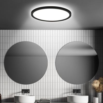 Briloner - Plafonnier LED pour salle de bains avec capteur MOVE LED/18W/230V IP44 Ø 29 cm blanc