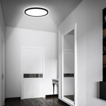 Briloner - Plafonnier LED pour salle de bains avec capteur MOVE LED/18W/230V IP44 Ø 29 cm blanc