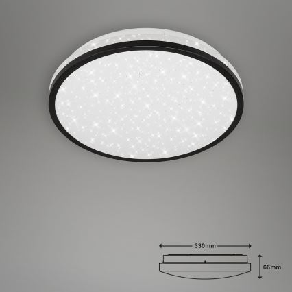 Briloner - Plafonnier salle de bain STARRY SKY LED/12W/230V IP44