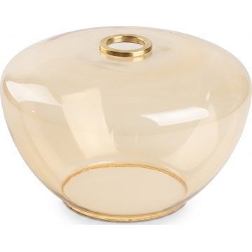 Briloner - Verre de rechange pour lustre SEVENTIES E27, beige fumé