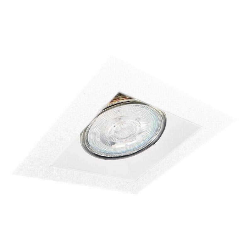 Brosline - Plafonnier encastré 1xGU10/10W/230V blanc