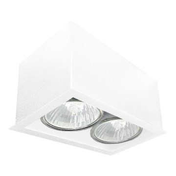 Brosline - Spot 2xGU10/10W/230V blanc