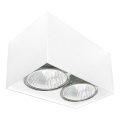 Brosline - Spot directionnel 2xGU10/10W/230V blanc