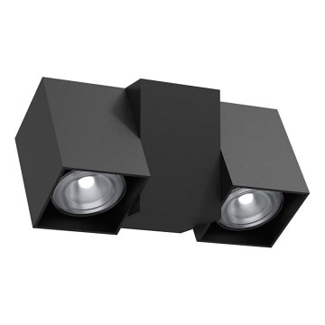 Brosline - Spot mural 1x GU10/10W/230V noir