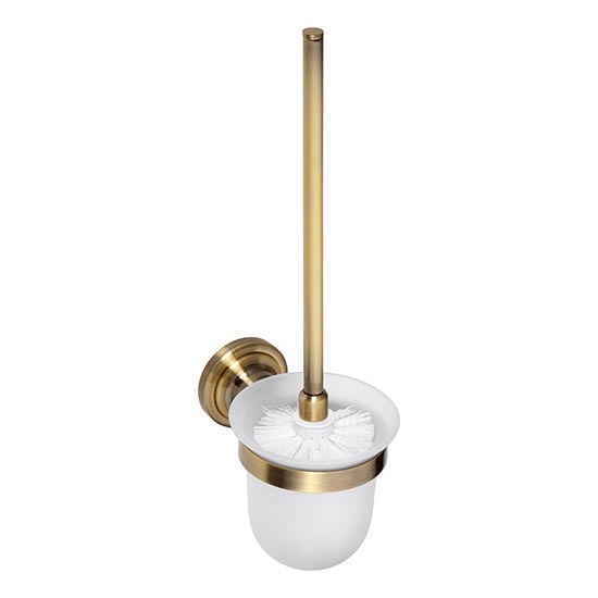 Brosse WC 11 x 37,5 cm bronze