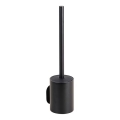 Brosse WC 8 x 35,5 cm, inox/noir