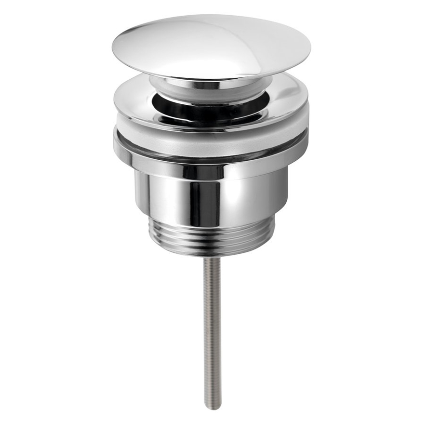Bruckner - Bonde de lavabo sans trop-plein CLICK-CLACK d. 6,4 cm chrome brillant