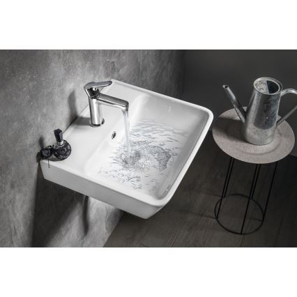 Bruckner - Lavabo encastré NEON 45x41,5 cm céramique/blanc