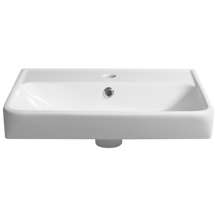 Bruckner - Lavabo encastré NEON 45x41,5 cm céramique/blanc