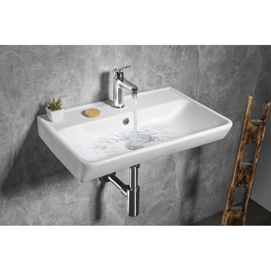 Bruckner - Lavabo encastré NEON 60x41,5 cm céramique/blanc