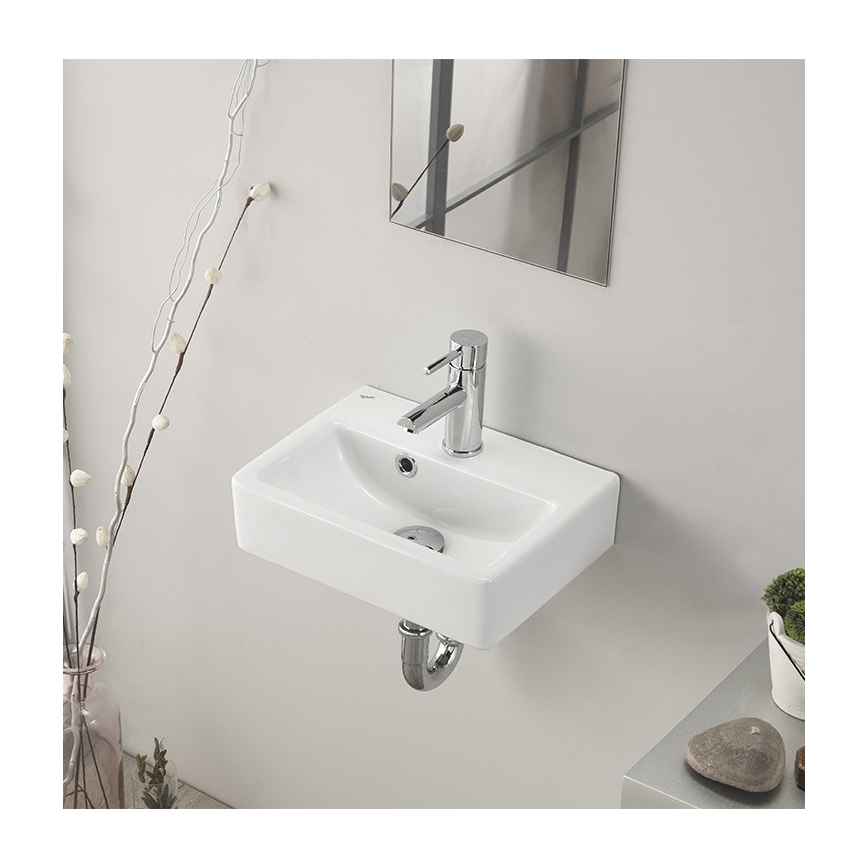 Bruckner - Lavabo NOAM 37,5x28 cm céramique/blanc