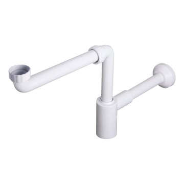 Bruckner - Meuble pour siphon de vasque CRONO DN32 blanc