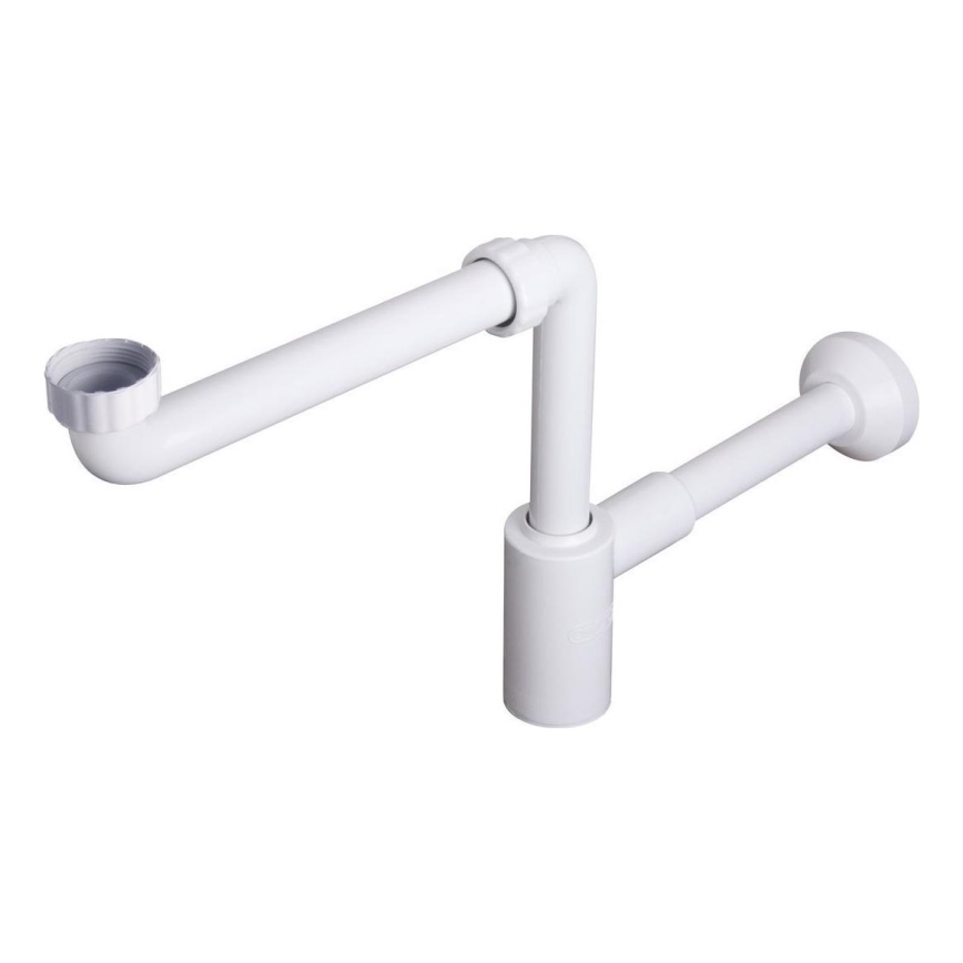 Bruckner - Meuble pour siphon de vasque CRONO DN32 blanc