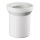 Bruckner - Raccord droit pour cuvette de WC 25 cm blanc