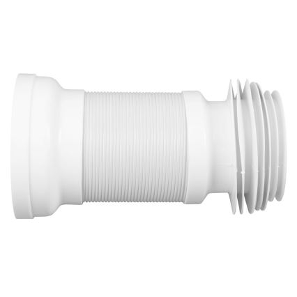 Bruckner - Raccord flexible pour cuvette de WC 27,5-55 cm blanc