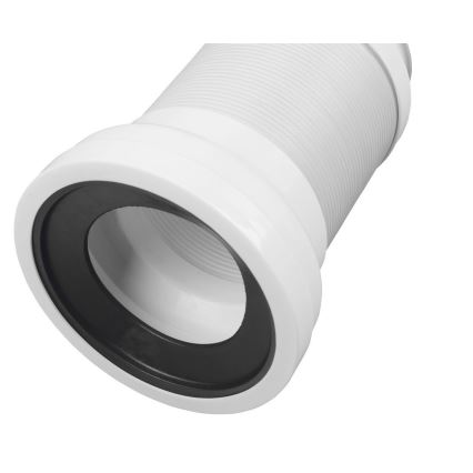 Bruckner - Raccord flexible pour cuvette de WC 27,5-55 cm blanc
