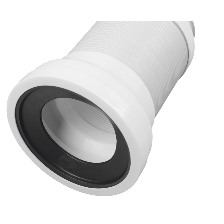 Bruckner - Raccord flexible pour cuvette de WC 27,5-55 cm blanc