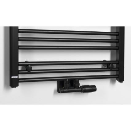 Bruckner - Radiateur sèche-serviettes ALBRECHT 157x60 cm noir mat