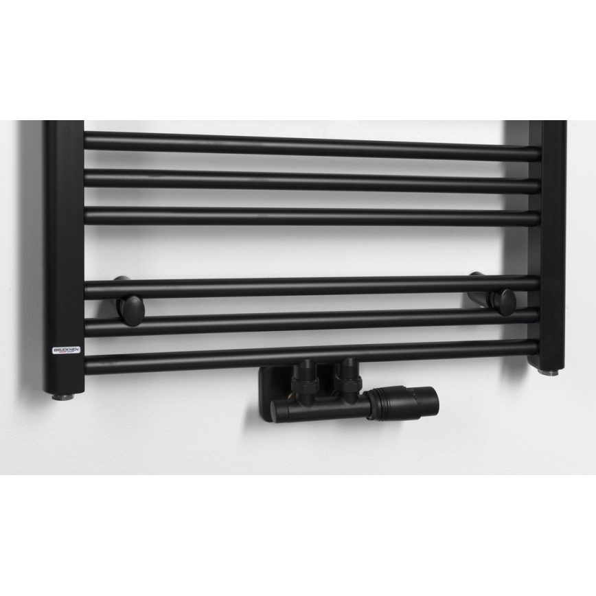 Bruckner - Radiateur sèche-serviettes ALBRECHT 157x60 cm noir mat