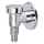 Bruckner - Siphon pour machine à laver extérieure DN32 chrome brillant