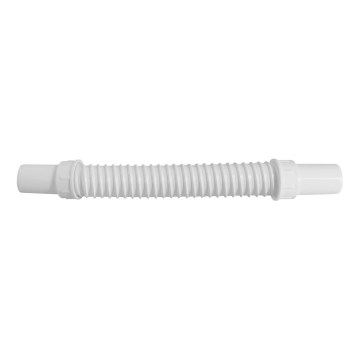Bruckner - Tuyau de raccordement flexible 80 cm blanc