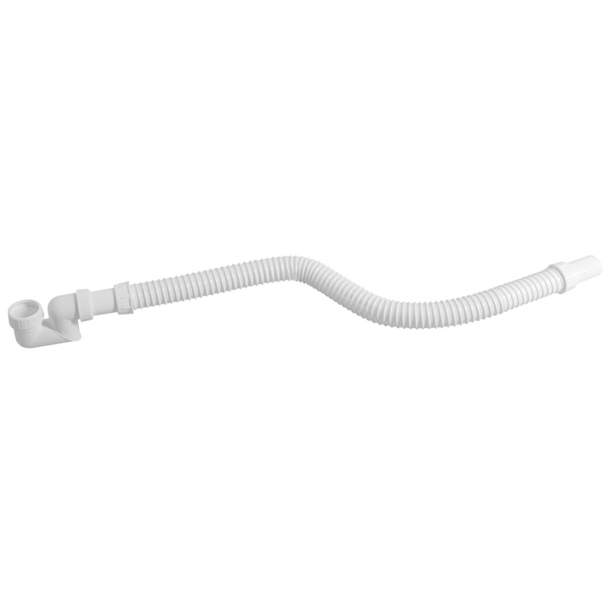 Bruckner - Tuyau de raccordement flexible 80 cm blanc