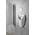 Bruckner - Urinoir SCHWARN arrivée d'eau arrière, évacuation arrière + chasse d'eau intégrée 6V DC blanc