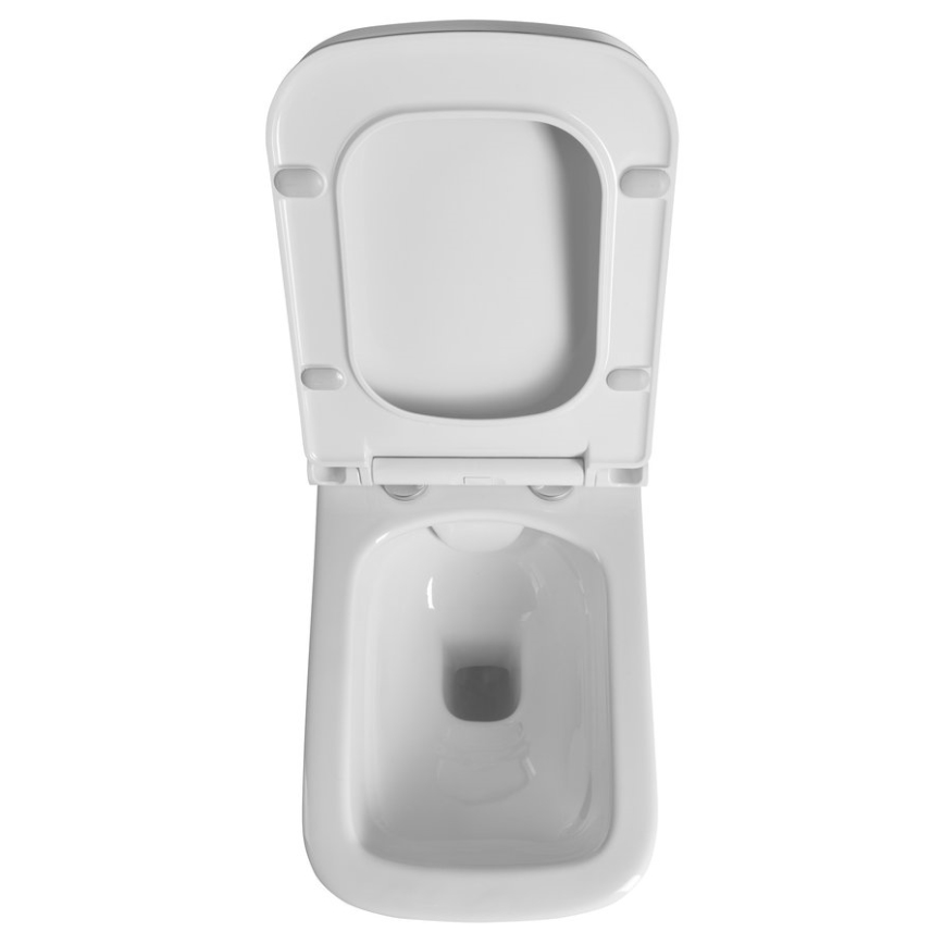 Bruckner - WC suspendu Rimless WALTER céramique/blanc