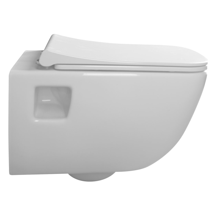 Bruckner - WC suspendu Rimless WALTER céramique/blanc