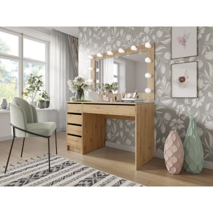 Bureau ADA 76x120 cm, chêne artisan