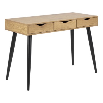 Bureau avec tiroirs ADIS chêne
