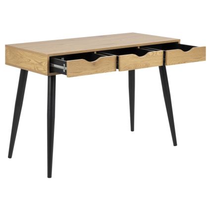 Bureau avec tiroirs ADIS chêne
