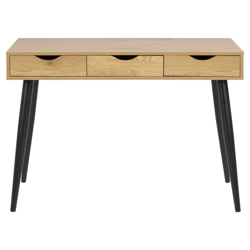 Bureau avec tiroirs ADIS chêne