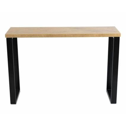 Bureau BLAT 120x40 cm noir/marron