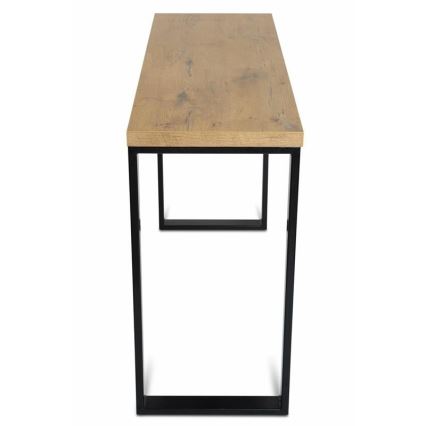 Bureau BLAT 120x40 cm noir/marron