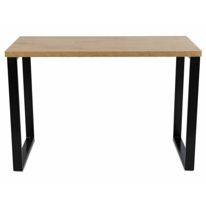 Bureau BLAT 120x60 cm noir/marron