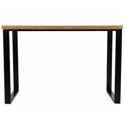 Bureau BLAT 120x60 cm noir/marron