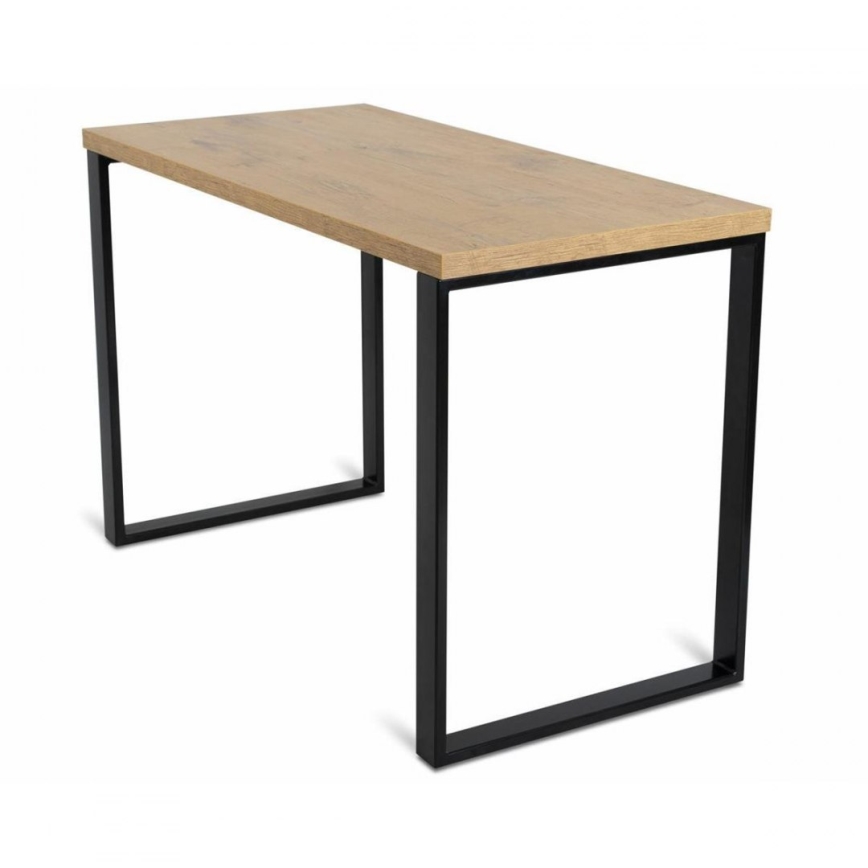 Bureau BLAT 140x60 cm noir/marron