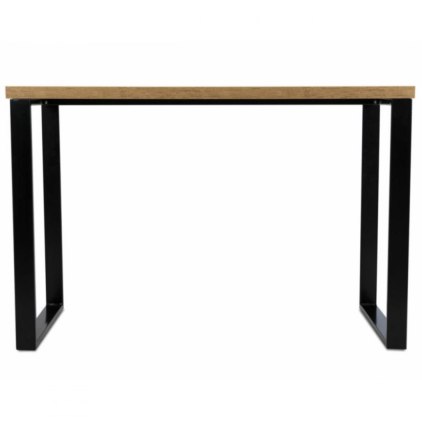 Bureau BLAT 140x60 cm noir/marron